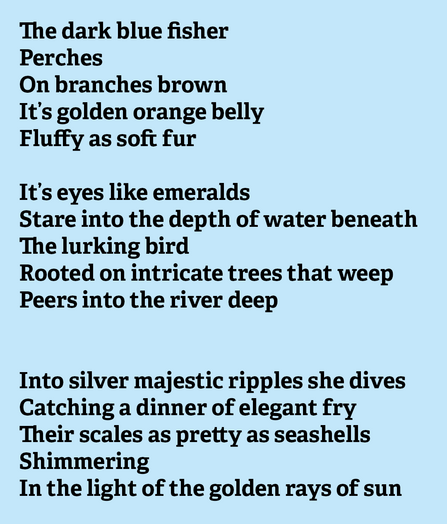 Alela's poem