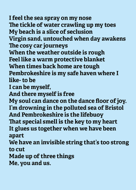Meg's poem