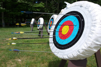 Archery at Welsh Wildlife Centre