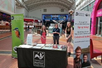 Stand for Nature stall at the Red Dragon Centre