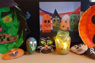 Welsh Wildlife Centre Halloween Crafts