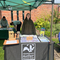 Ella at stall at Plant Fair. 
