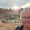 Selfie of Chris outside. 