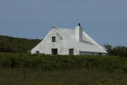The old farmhouse on Skokholm Island, renovated and now available to stay in