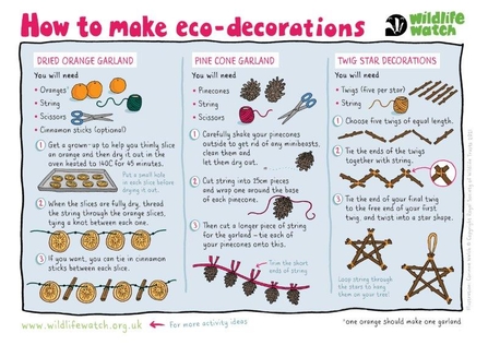 How to make eco-decorations