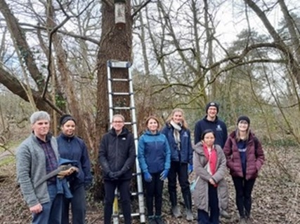 Cardiff local group at Wild Gardens