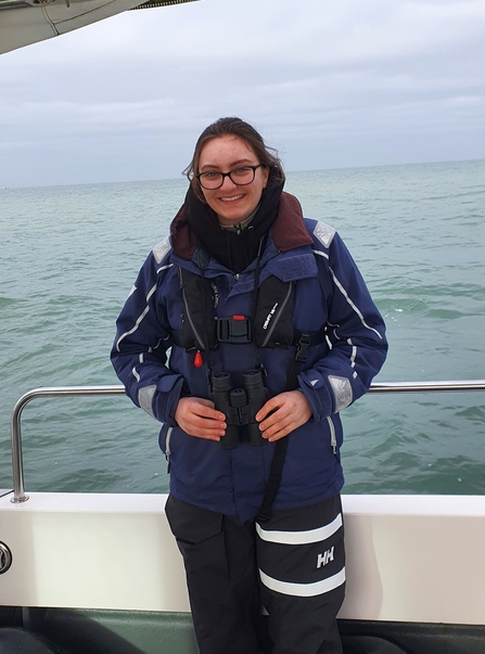 Photograph of Marine Conservation Intern Maddy