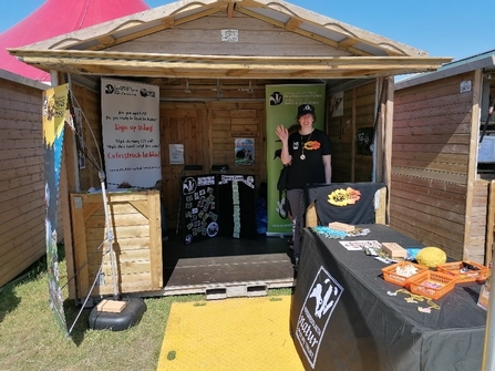 Stand for Nature stand at the Urdd Eisteddfod