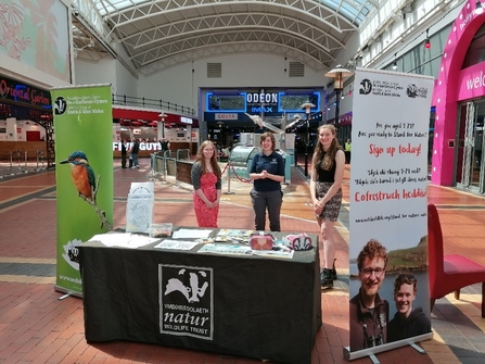 Stand for Nature stall at the Red Dragon Centre
