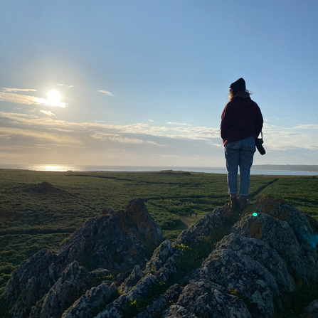 Ellyn, Skokholm volunteer 