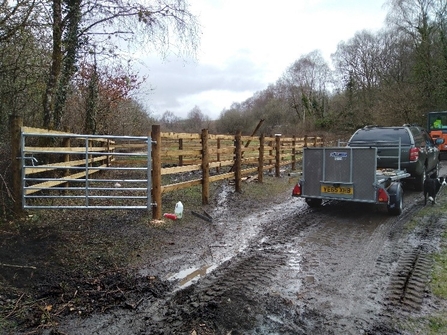 Area 7 of Ystradfawr. Local Places for Nature funded improvements