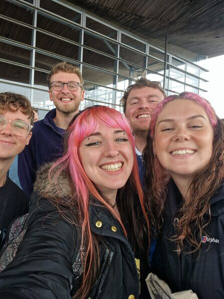Stand for nature and WTW selfie